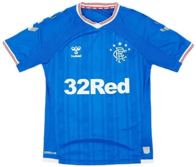 Hummel 2019-20 Rangers Home Shirt - 5/10 - (M)