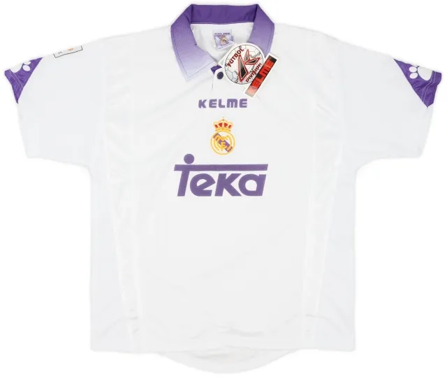 Kelme 1997-98 Real Madrid Home Shirt (L)