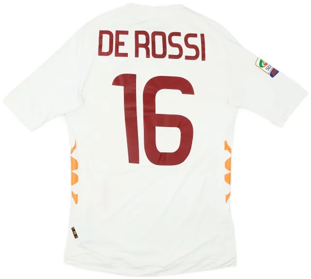 Kappa 2011-12 Roma Away Shirt De Rossi #16 - 6/10 - (M)