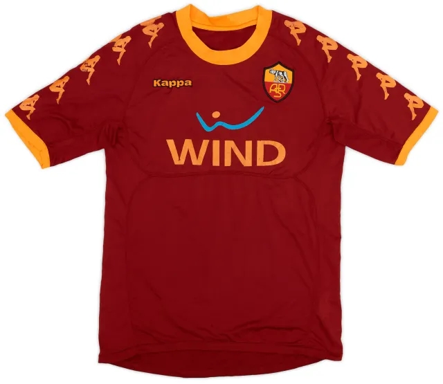 Kappa 2010-11 Roma Home Shirt - 6/10 - (XL.Boys)