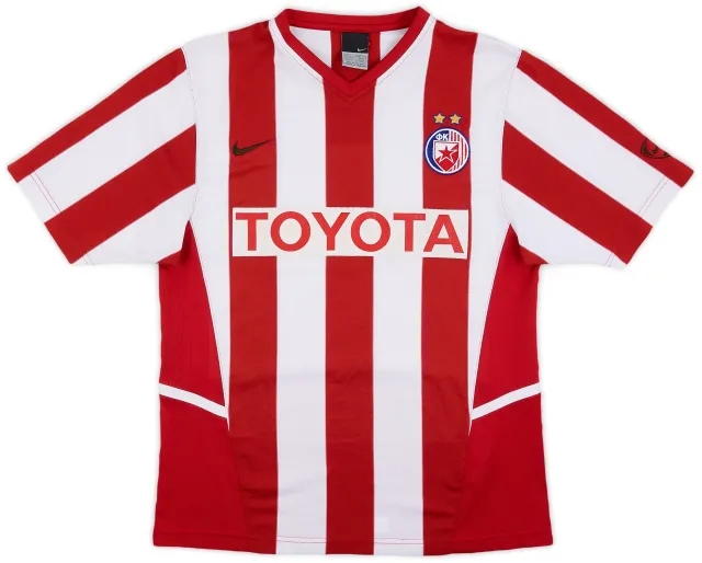 Nike 2007-09 Red Star Belgrade Home Shirt - 5/10 - (S)