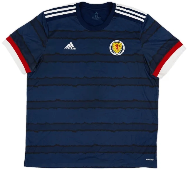 adidas 2020-22 Scotland Home Shirt - 8/10 - (XXL)