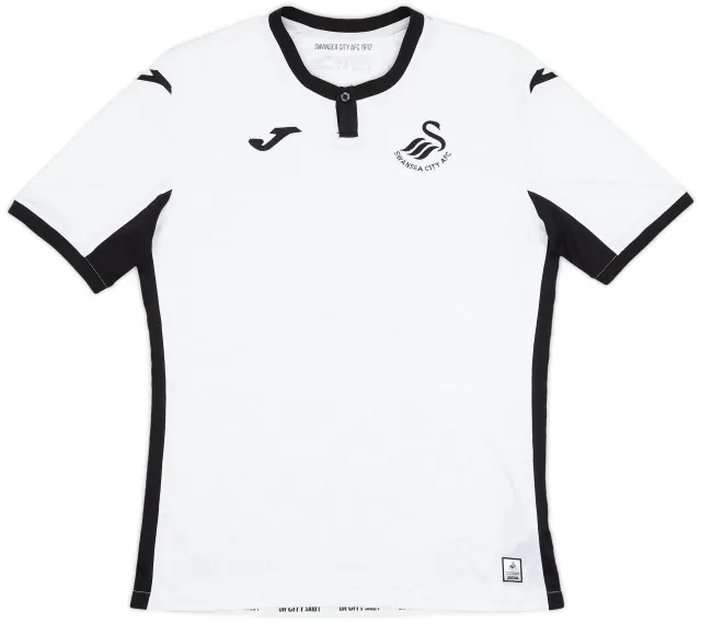 Joma 2019-20 Swansea Home Shirt - 8/10 - (M)