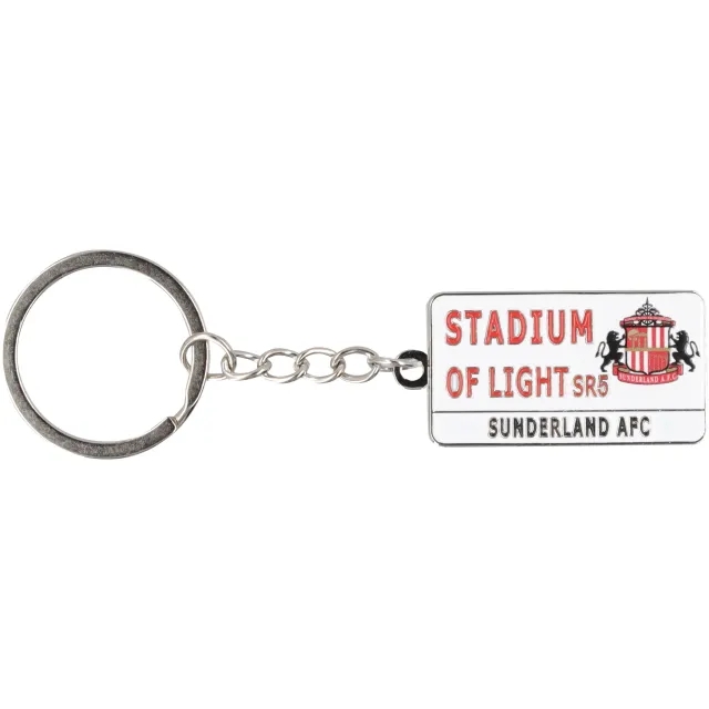 Fanatics Sunderland Street Sign Keyring