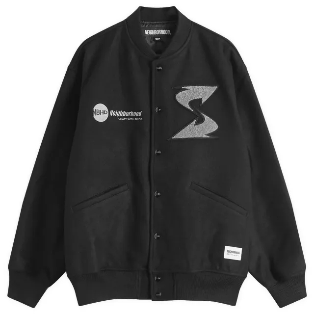 Neighborhood Men's x Subware Stadium Jacket Black