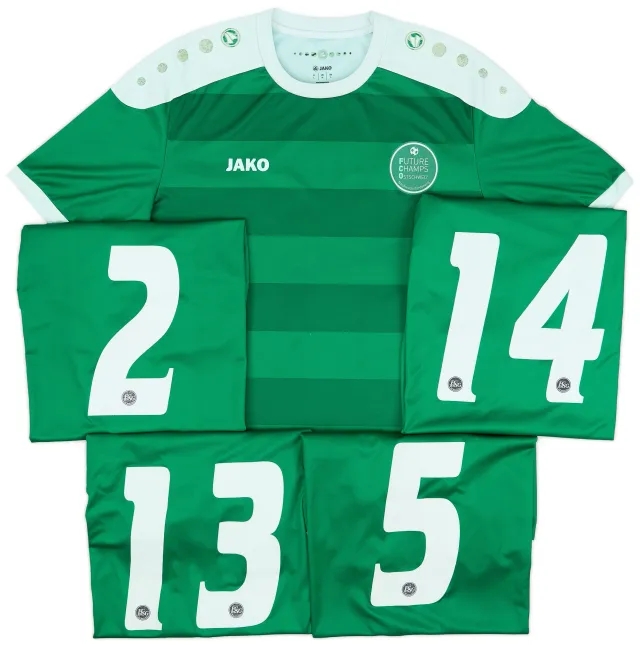 Jako 2022-23 St Gallen Youth Player Issue Home Shirt # - 5/10 - (M)