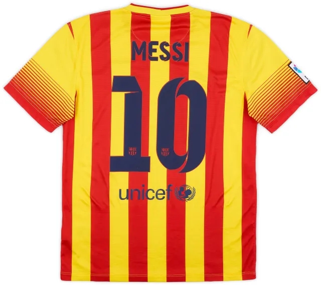 Nike 2013-15 Barcelona Away Shirt Messi #10 - 6/10 - (M)