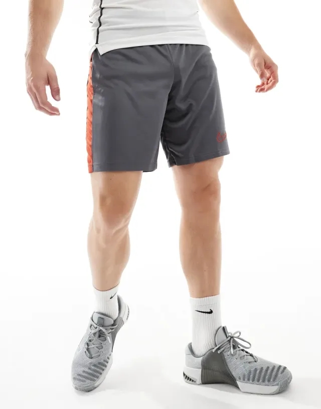Nike Football Dri-Fit Academy 23 Shorts In Dark Grey