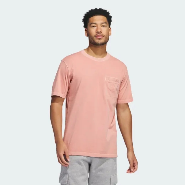 adidas Trefoil Essentials + Dye Pocket T-Shirt