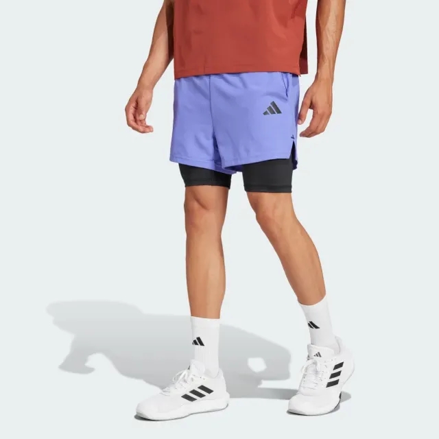 adidas Men Gym+ 2 in 1 Shorts