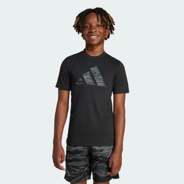 Adidas Training Essentials Camo Print Short Sleeve T-shirt