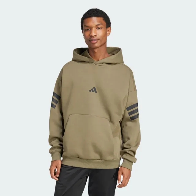 adidas Men Future Icons 3 Stripes Hoodie