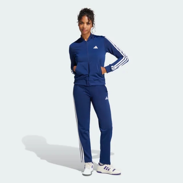 adidas Women Essentials 3 Stripes Track Suit