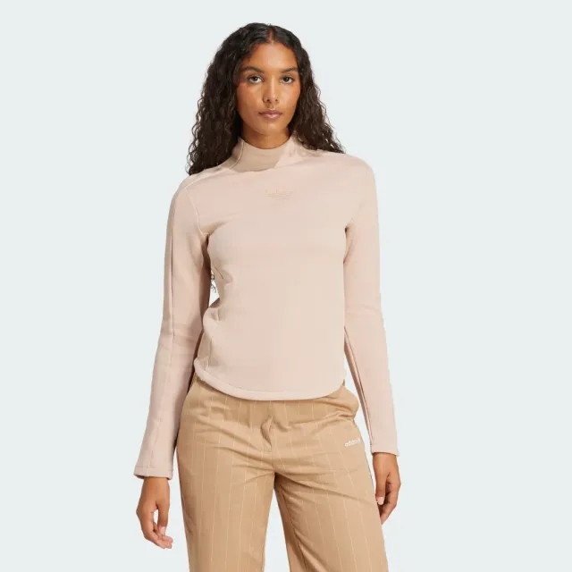 adidas Originals Women Structured Interlock Long Sleeve Top