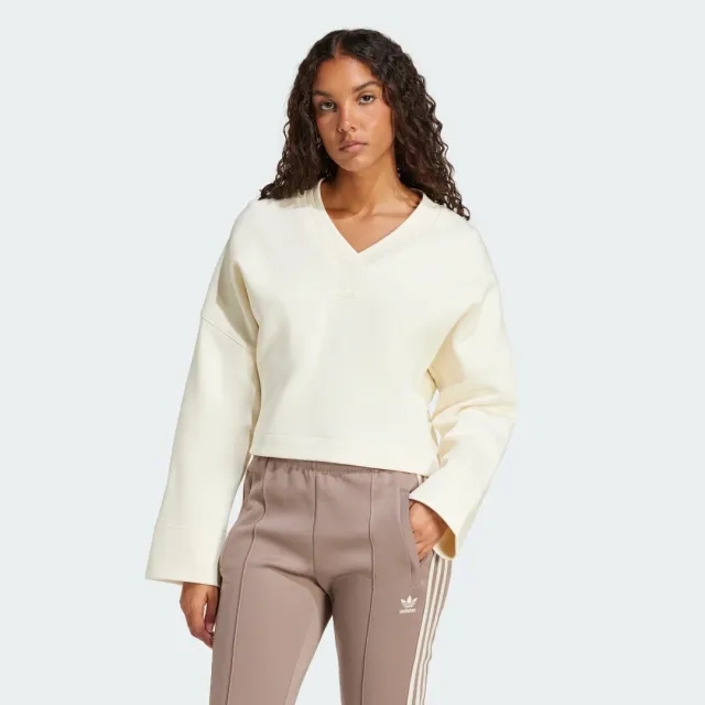 adidas Deep V-Neck Sweatshirt