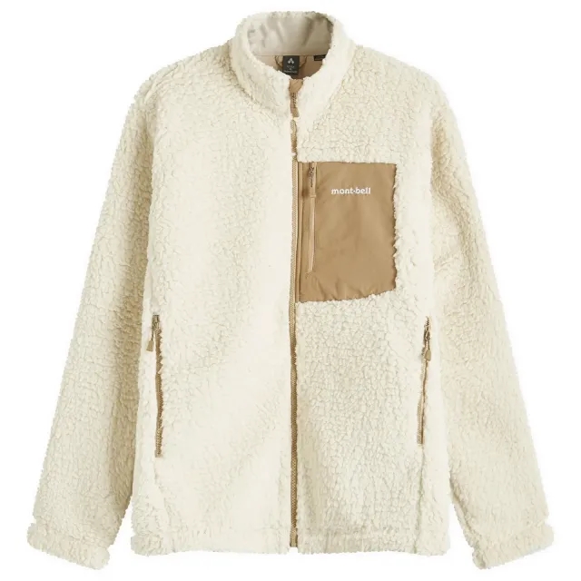 Montbell Men's Climaplus Shearling Jacket Ivory