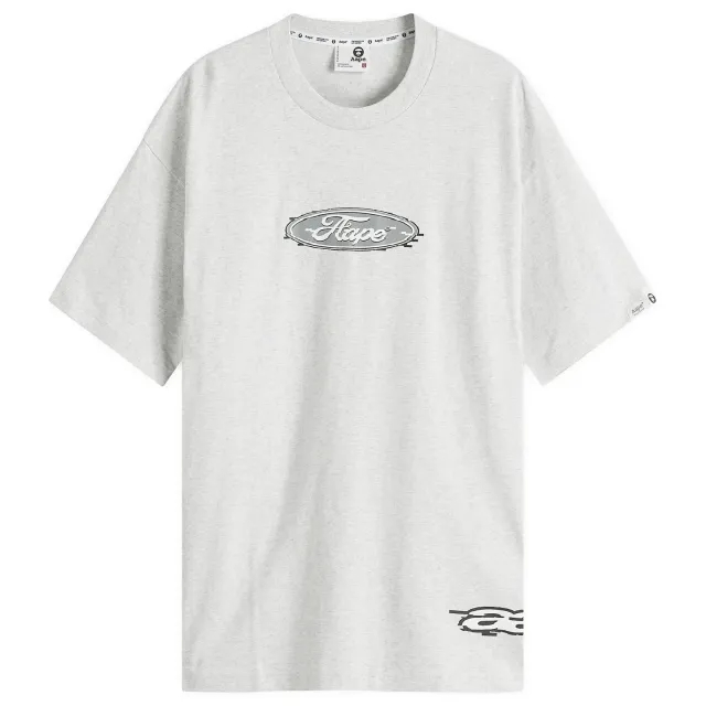 A Bathing Ape AAPE Racing T-Shirt Heather White