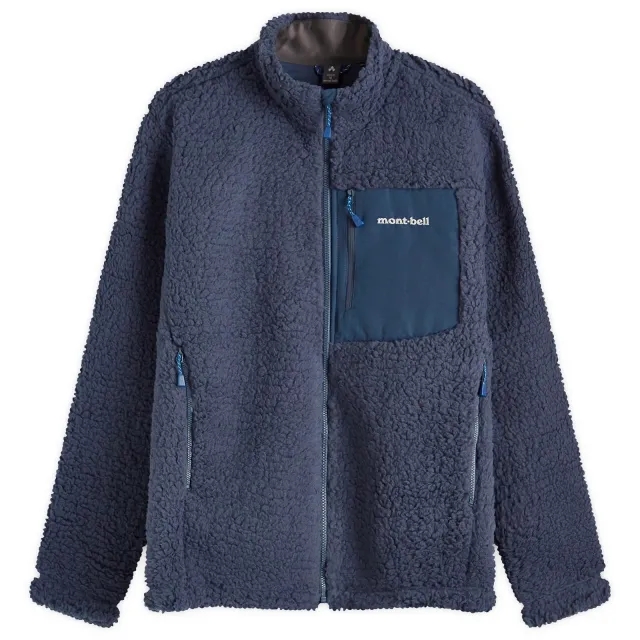 Montbell Men's Climaplus Shearling Jacket Navy