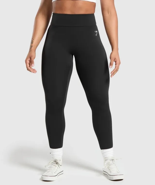 Gymshark Power Short Leggings - Black