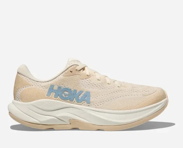 Hoka One One HOKA Men's Rincon 4 Road Running Shoes in Alabaster/Oak