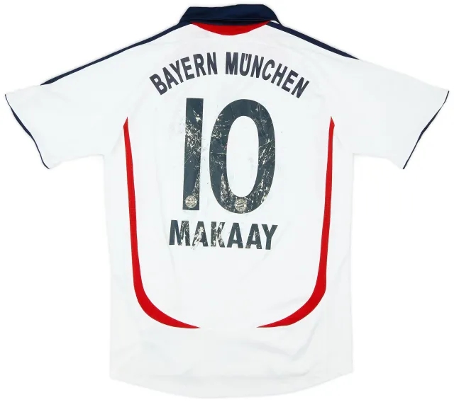 adidas 2006-07 Bayern Munich Away Shirt Makaay #10 - 3/10 - (S)