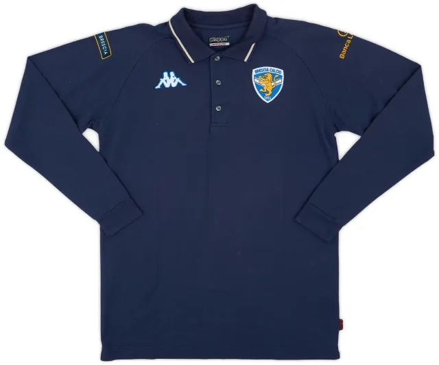 2005-06 Brescia Kappa Polo L/S Shirt - 8/10 - (M)