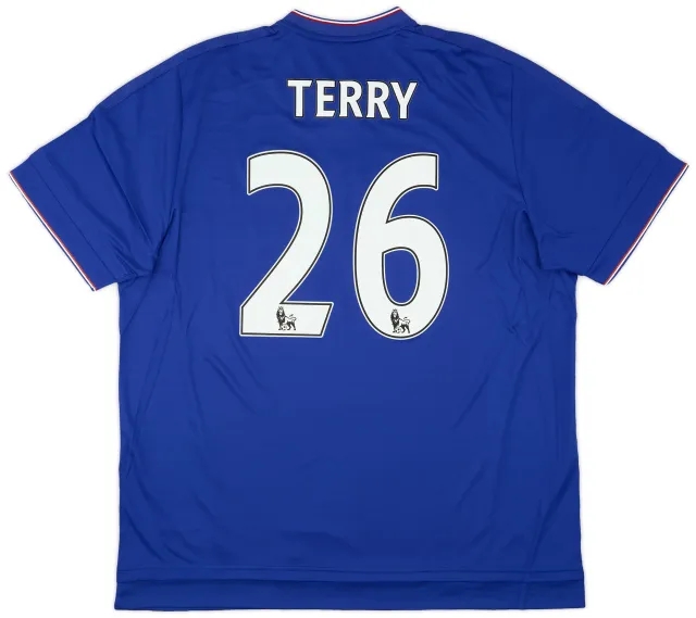 adidas 2015-16 Chelsea Home Shirt Terry #26 (XXL)