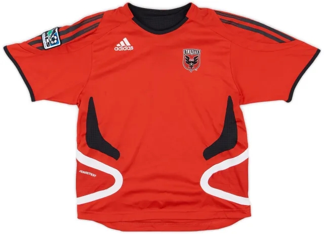 2006-07 DC United adidas Training Shirt - 8/10 - (M.Boys)