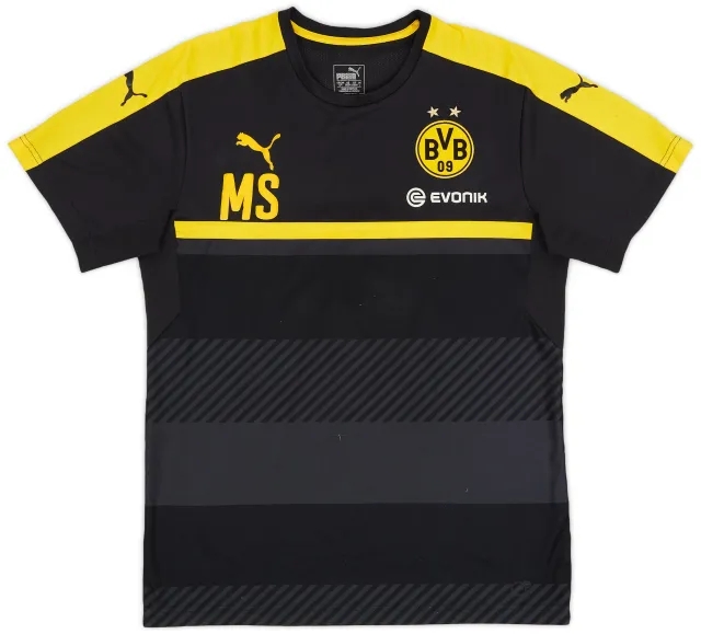 2013-14 Borussia Dortmund Staff Issue Puma Training Shirt 'MS' - 6/10 - (L)