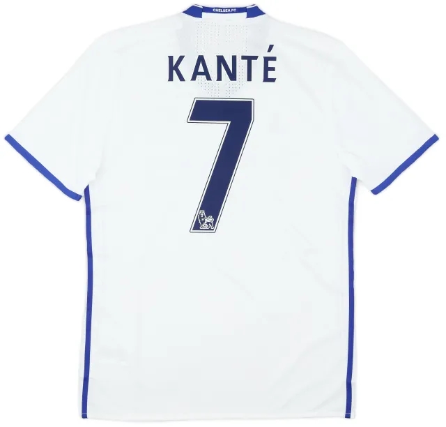 adidas 2016-17 Chelsea Player Issue Third Shirt Kante #7 (L/XL)