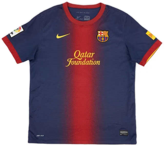 Nike 2012-13 Barcelona Home Shirt - 6/10 - (XL.Boys)