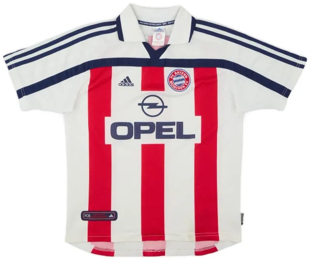 adidas 2000-01 Bayern Munich Away Shirt - 8/10 - (Y)