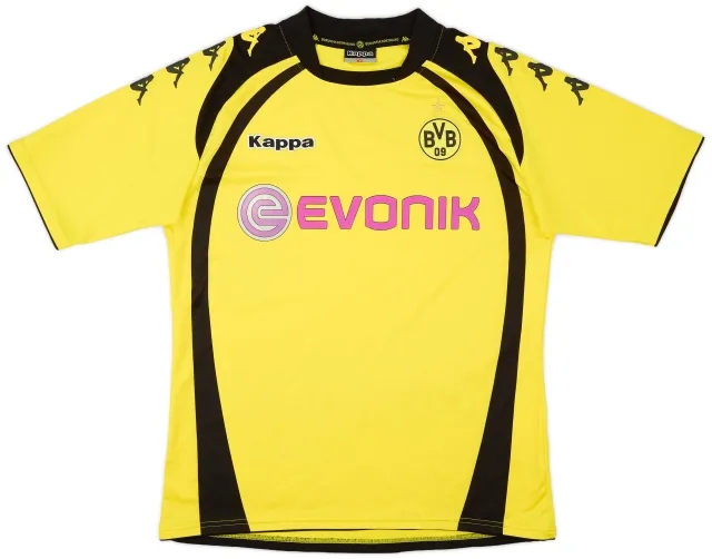 Kappa 2009-10 Borussia Dortmund Home Shirt - 9/10 - (XL)