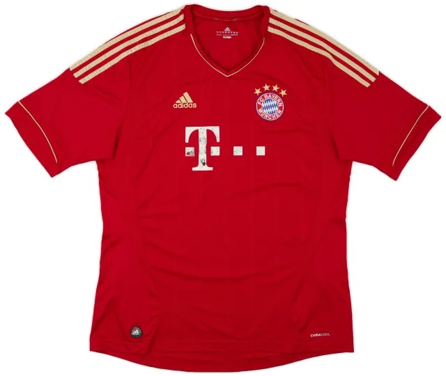 adidas 2012-13 Bayern Munich Home Shirt - 4/10 - (XL)