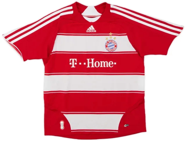 adidas 2008-09 Bayern Munich Home Shirt - 9/10 - (S.Boys)