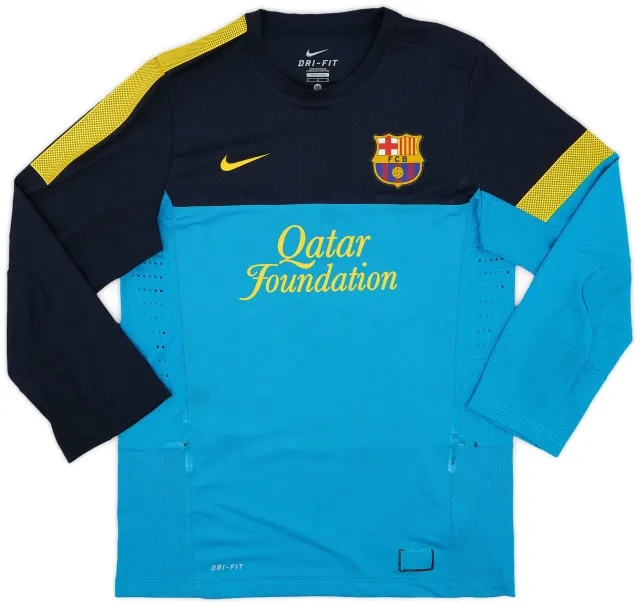 2012-13 Barcelona Player Issue Nike Training L/S Shirt - 8/10 - (M)