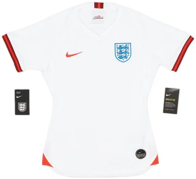 Nike 2019 England Lionesses Home Shirt (S)