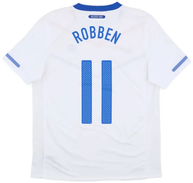 Nike 2010-11 Netherlands Away Shirt Robben #11 - 5/10 - (M)
