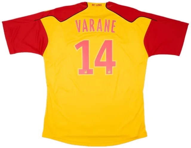 Reebok 2010-11 Lens Home Shirt Varane #14 - 7/10 - (XL)