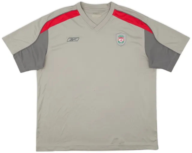 2003-04 Liverpool Reebok Training Shirt - 6/10 - (XL)