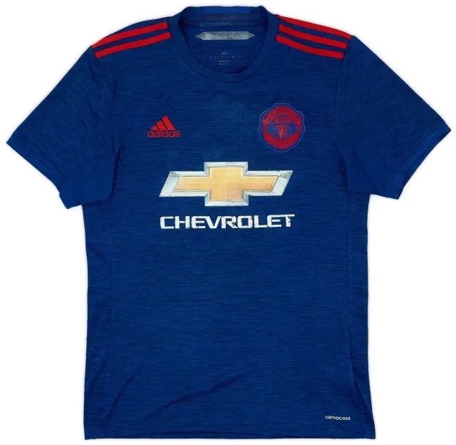 adidas 2016-17 Manchester United Away Shirt - 4/10 - (S)