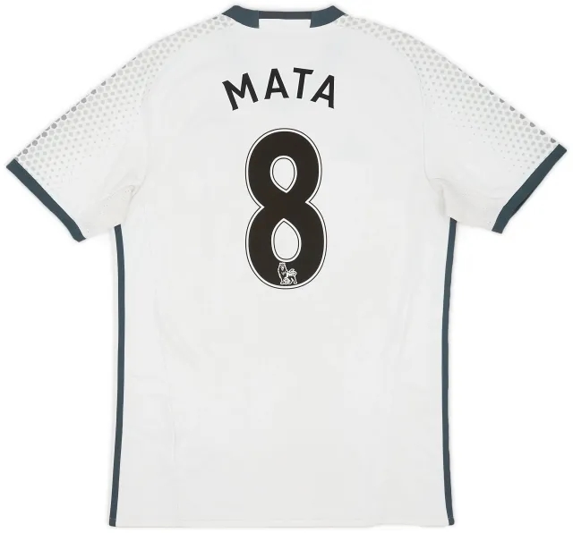 adidas 2016-17 Manchester United Third Shirt Mata #8 - 6/10 - (M)