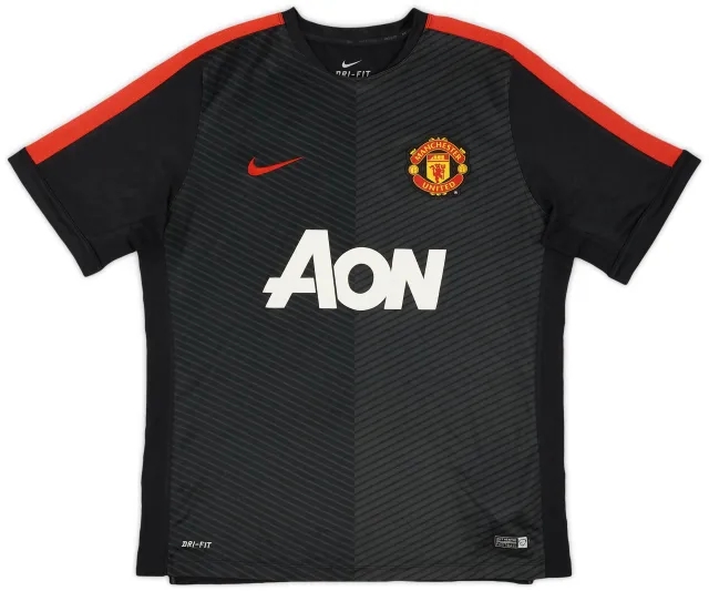 2014-15 Manchester United Nike Training Shirt - 9/10 - (XL)