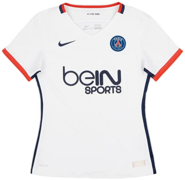 Nike 2015-16 Paris Saint-Germain Away Shirt - 6/10 - (Women's S)