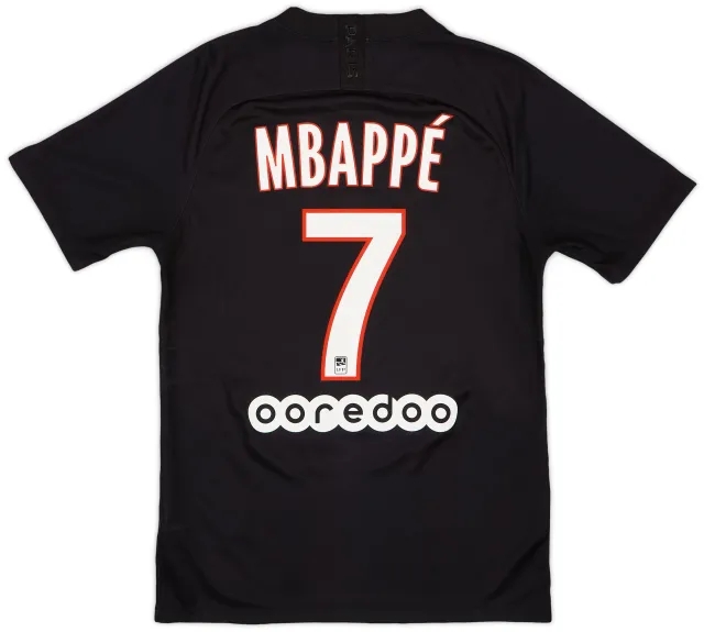 Nike 2019-20 Paris Saint-Germain Fourth Shirt Mbappe #7 - 7/10 - (S)