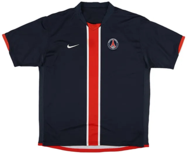 Nike 2006-07 Paris Saint-Germain Home Shirt - 5/10 - (L)