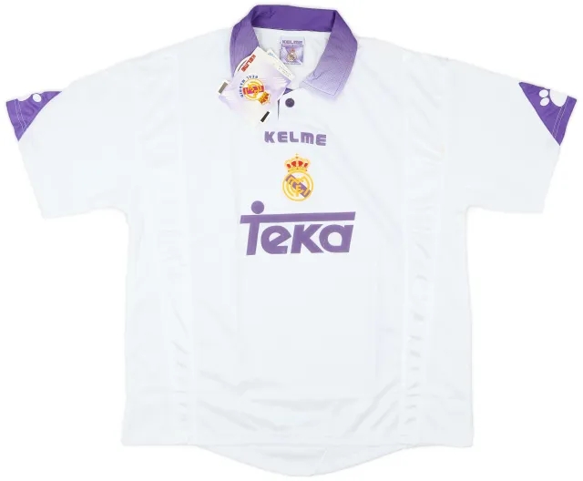 Kelme 1997-98 Real Madrid Home Shirt (L)