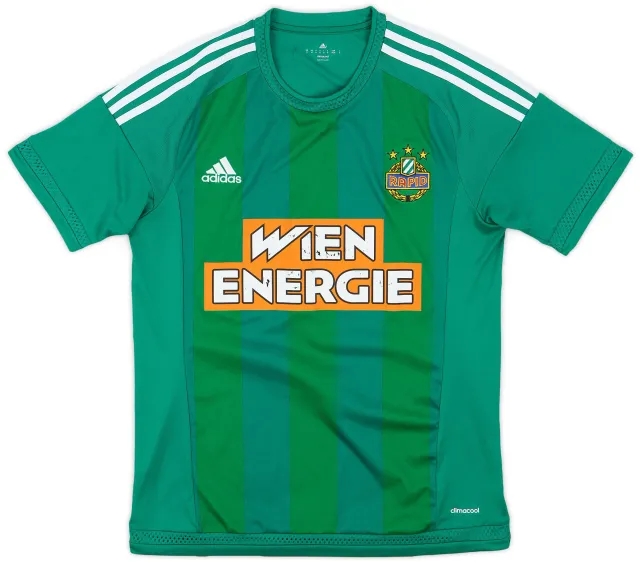 adidas 2015-16 Rapid Vienna Home Shirt - 5/10 - (M)