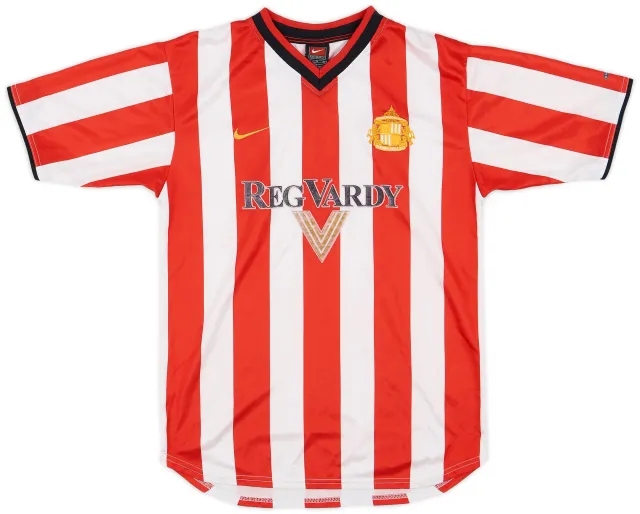 Nike 2000-02 Sunderland Home Shirt - 4/10 - (XL.Boys)