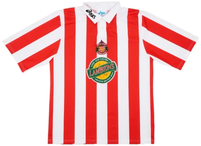 Asics 1997-99 Sunderland Home Shirt - 9/10 - (XL)